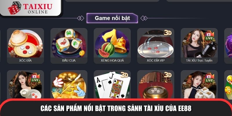 EE88 nổi tiếng với danh mục sản phẩm phong phú và đa dạng