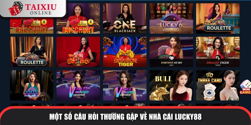 cau hoi thuong gap LUCKY88 764 Giải đáp thắc mắc game thủ