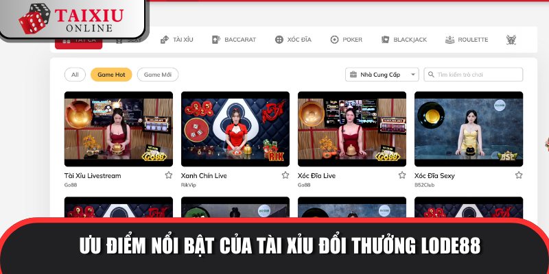 Nhà cái sở hữu nhiều thế mạnh vượt trội