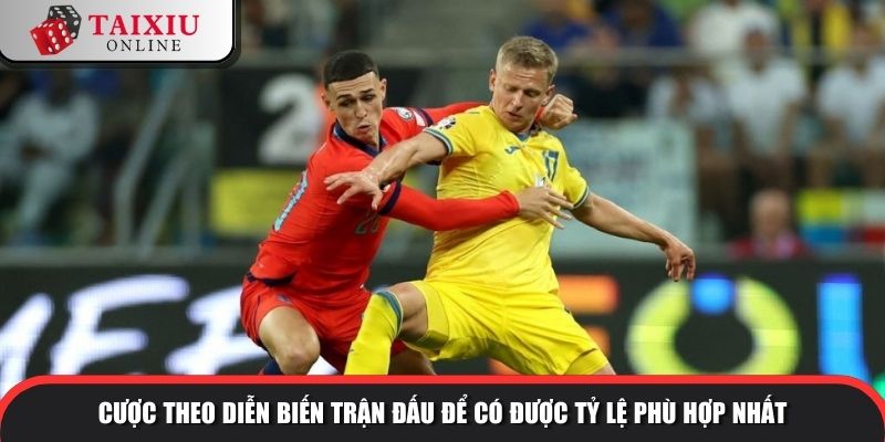 cuoc tai xiu toan tran 2 1001 Cược theo diễn biến trận đấu để có được tỷ lệ phù hợp nhất