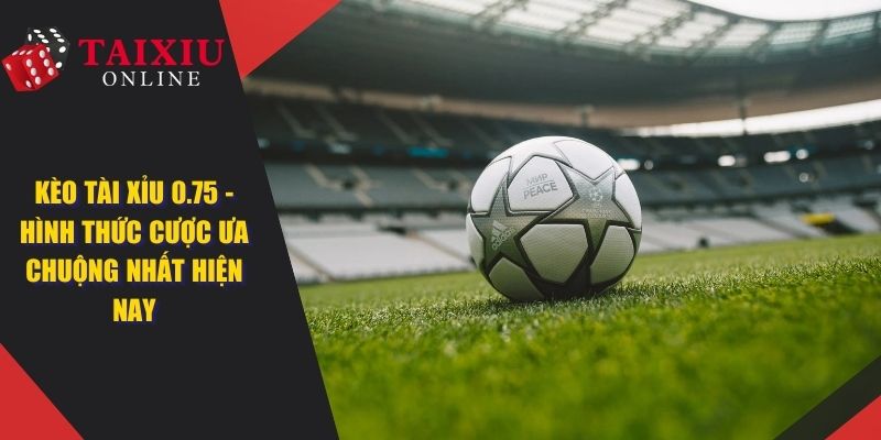 Kèo Tài Xỉu 0.75 - Hình Thức Cá Cược Ưa Chuộng Nhất Hiện Nay