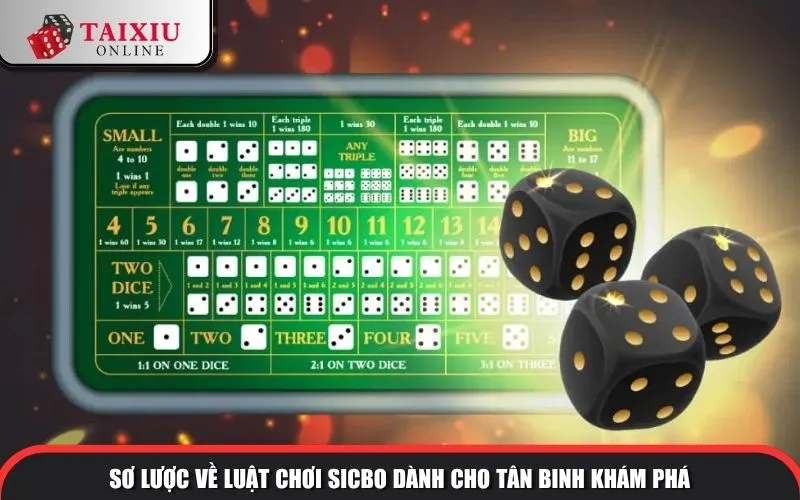 so luoc ve luat choi sicbo danh cho tan binh kham pha 1311 Sơ lược về luật chơi sicbo dành cho tân binh khám phá